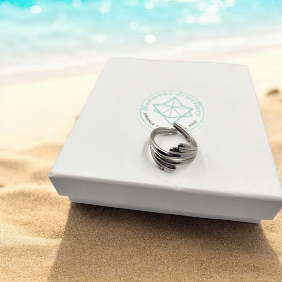 Stainless steel adjustable ring - Picture 5 of 5